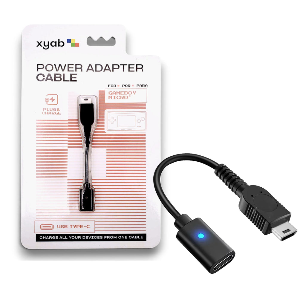 USB-C Power Adapter Cable for Game Boy Micro