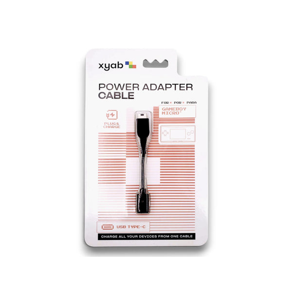 USB-C Power Adapter Cable for Game Boy Micro