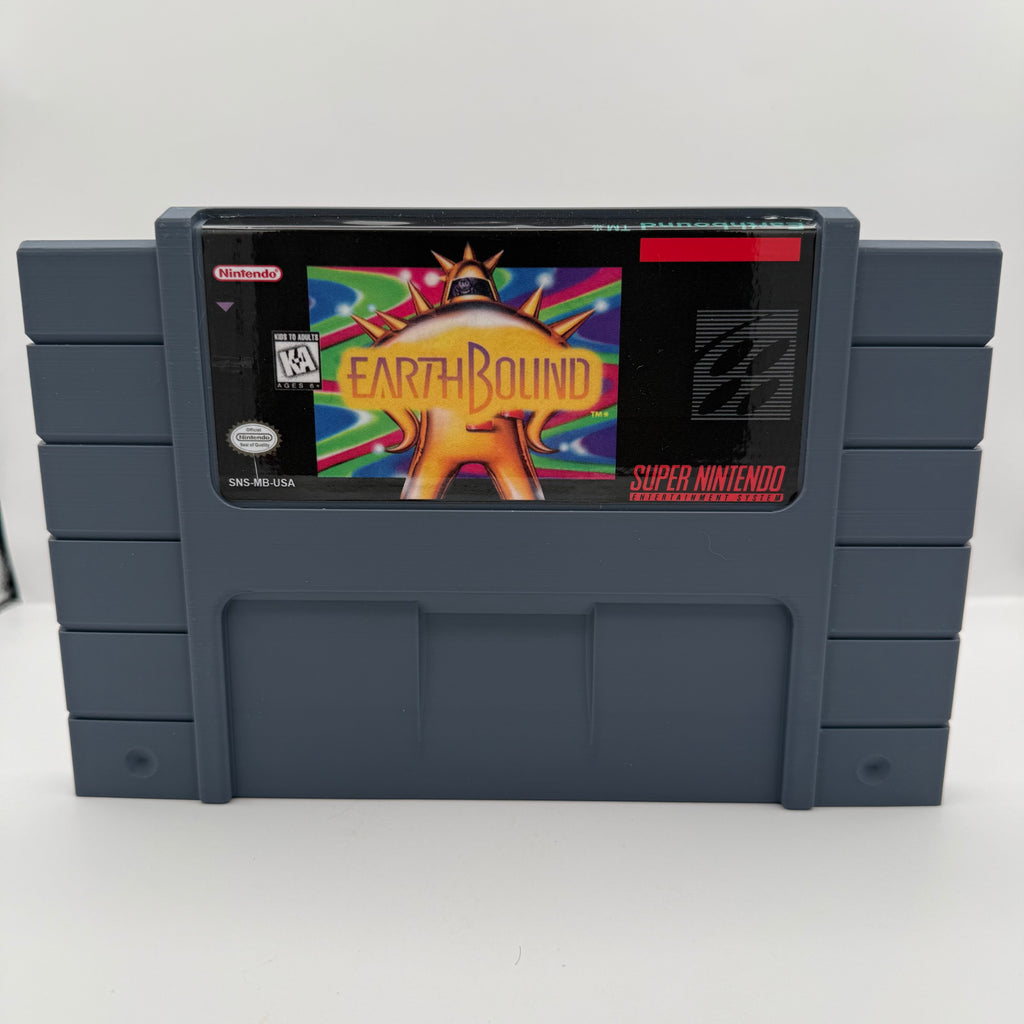 Cartouche SNES Géante Earthbound — Objet de Décoration Imprimé en 3D