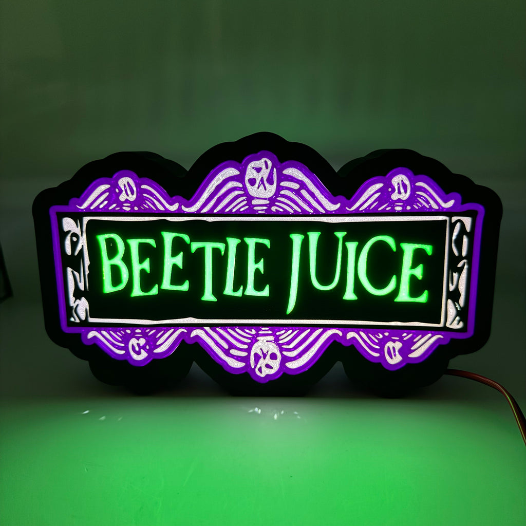 Beetlejuice Box Light