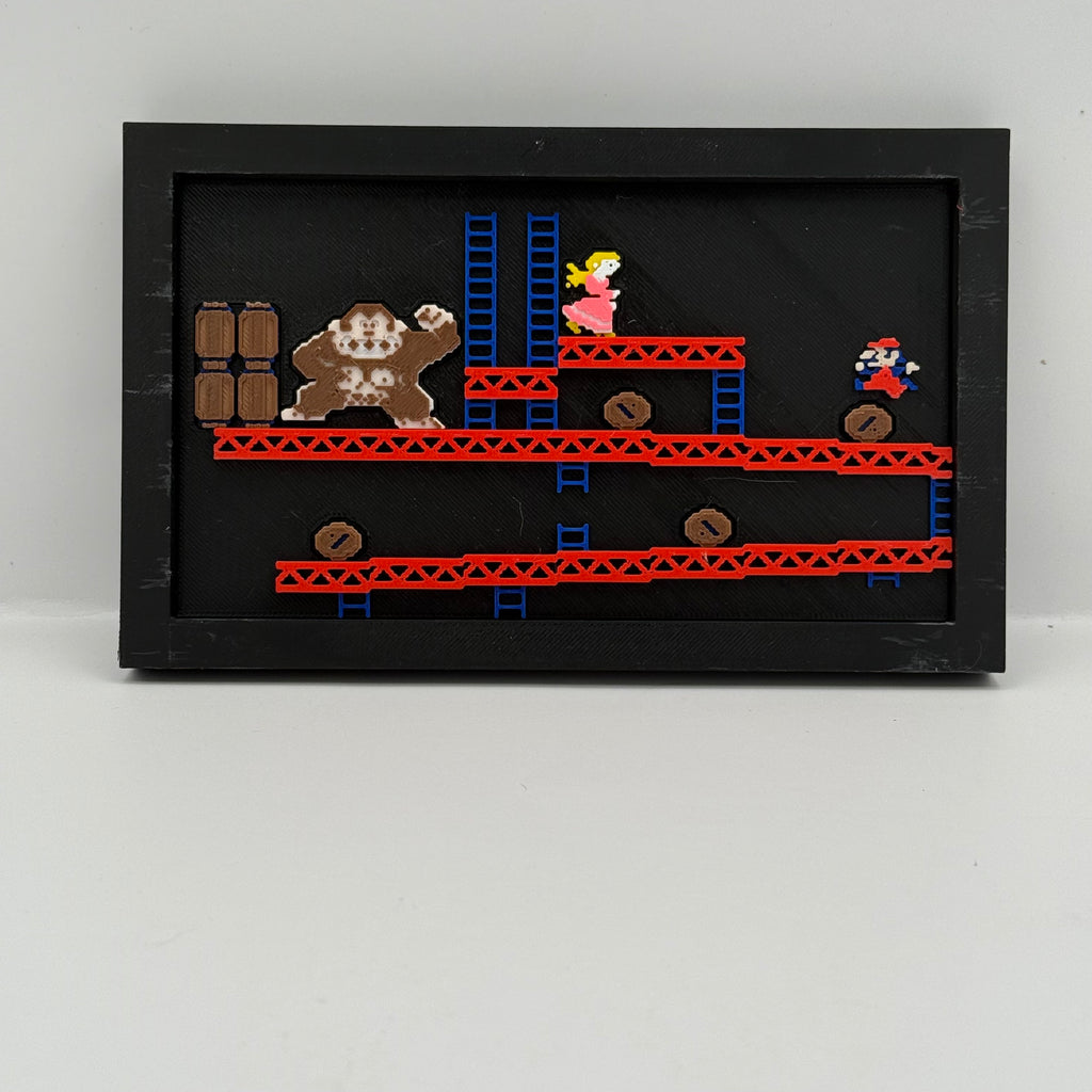 Donkey Kong Scene 3D Print