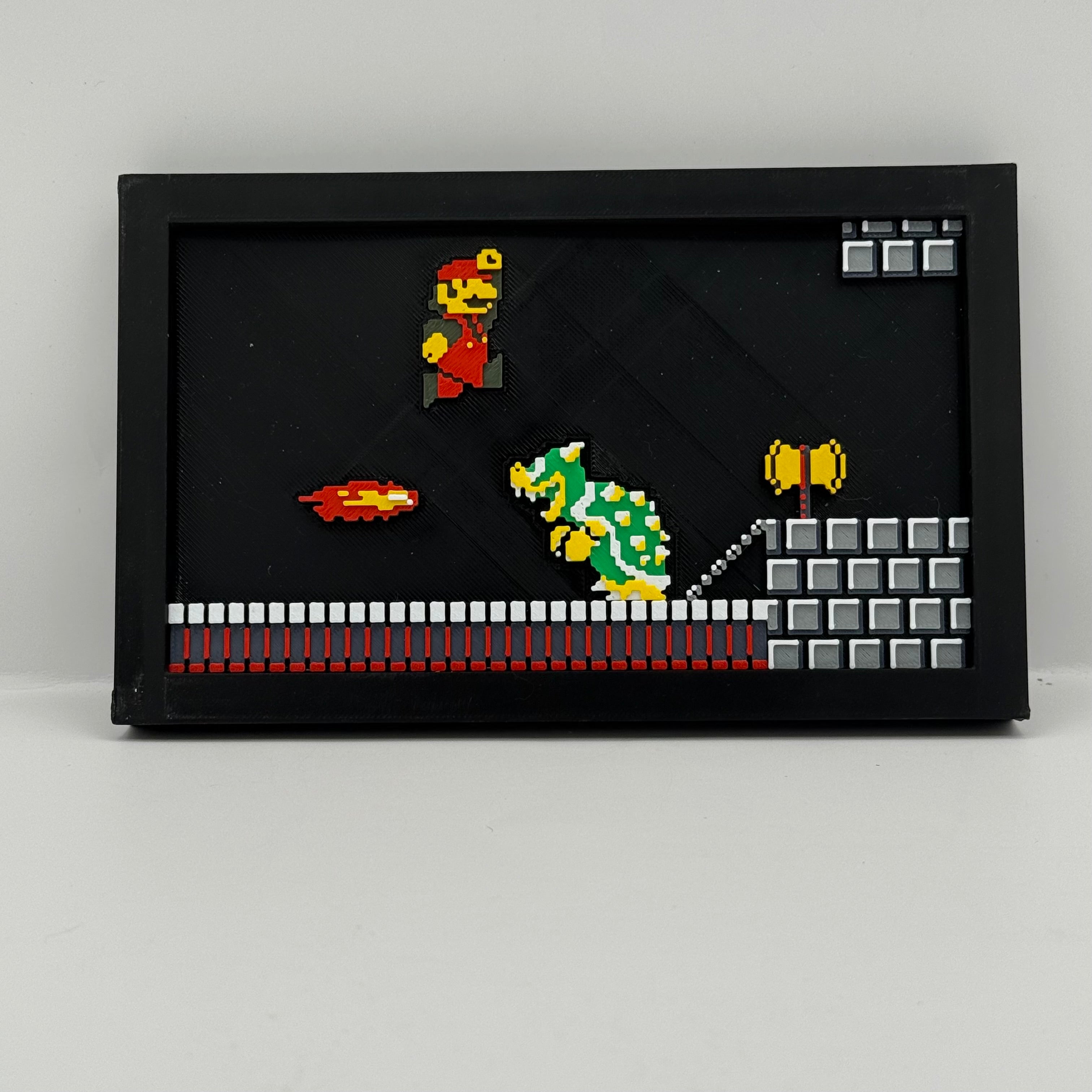 Mario Bros. w/ Bowser Scene 3D Print