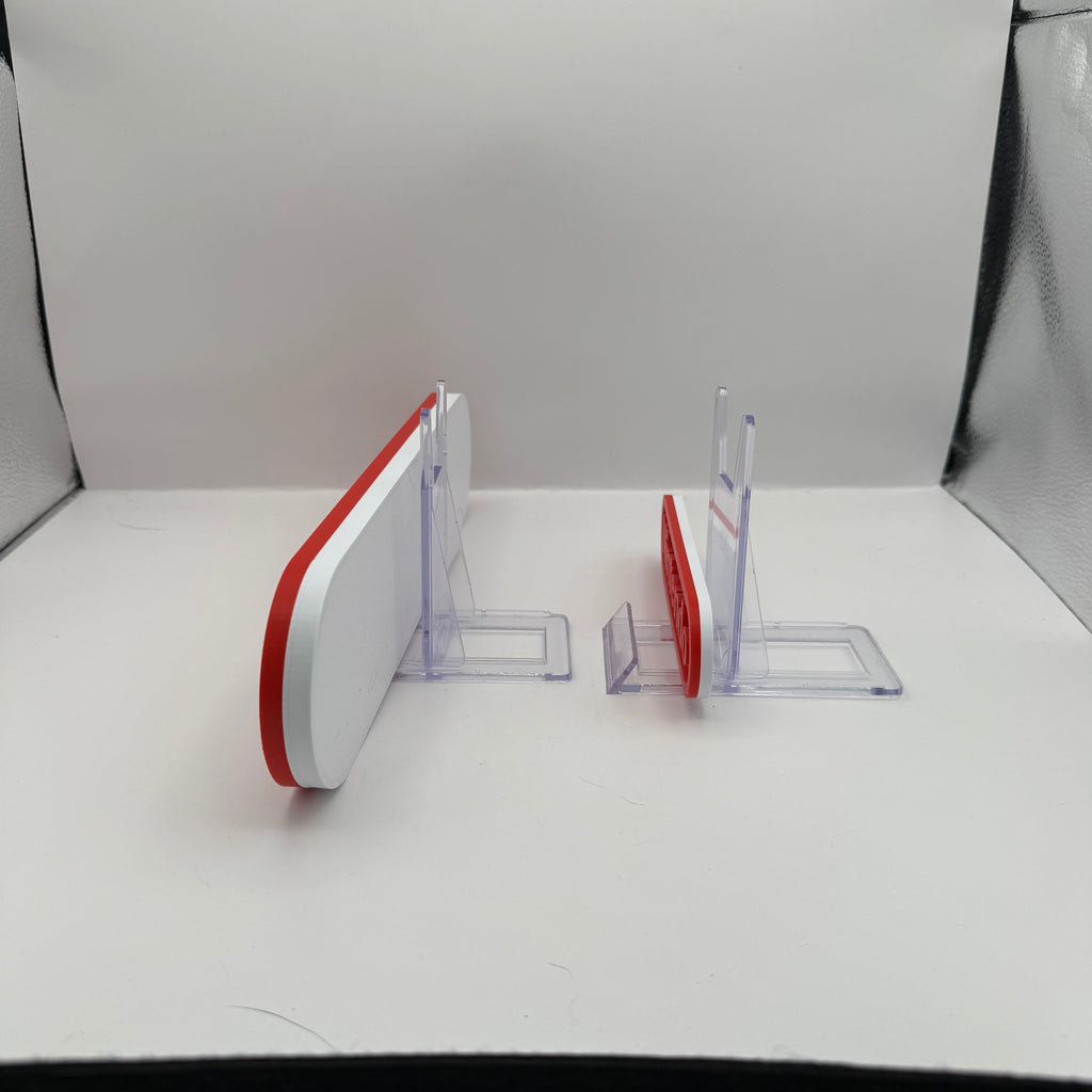 Logo ovale Nintendo – Impression 3D (blanc)