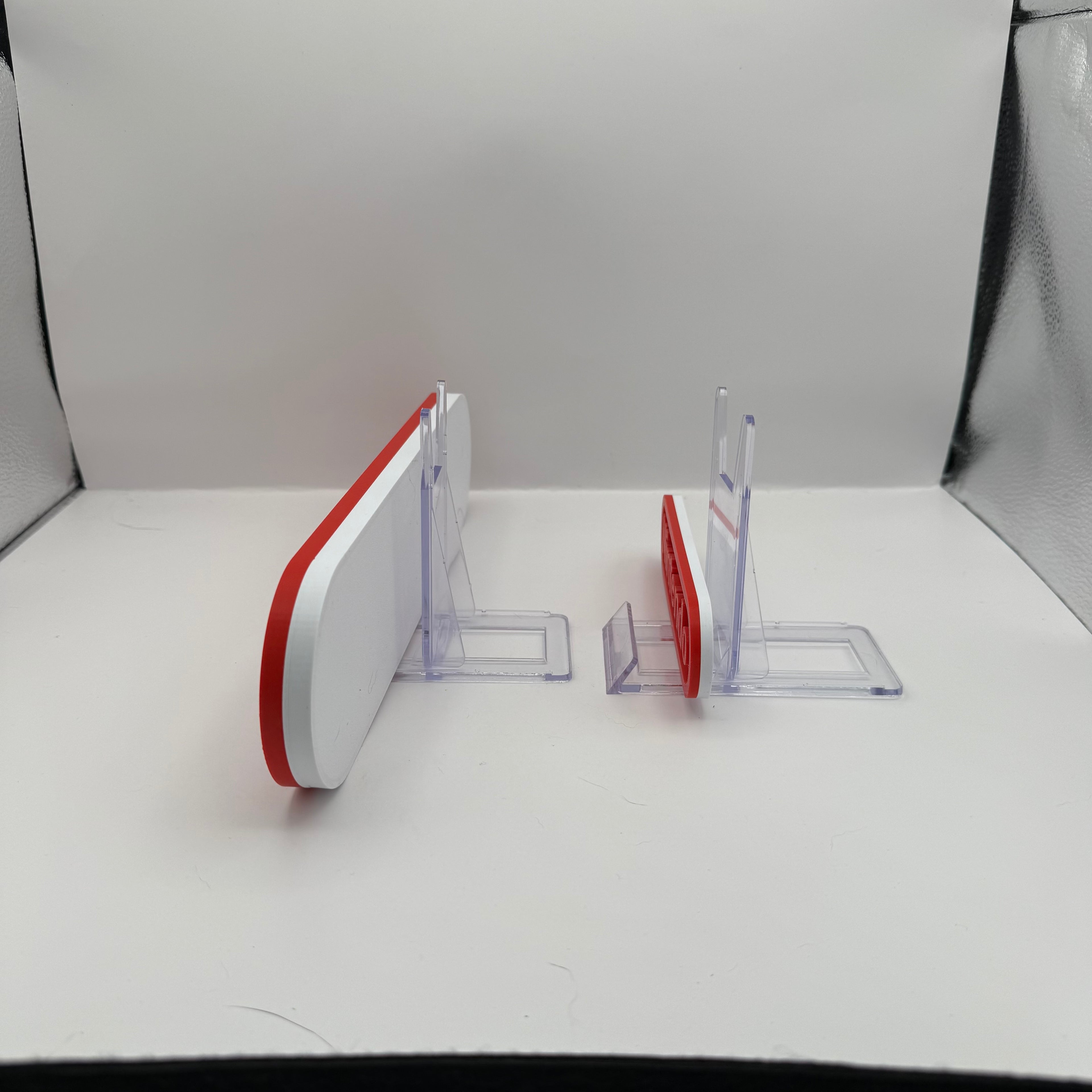 Logo ovale Nintendo – Impression 3D (blanc)