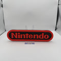 Logo ovale Nintendo – Impression 3D (noir)