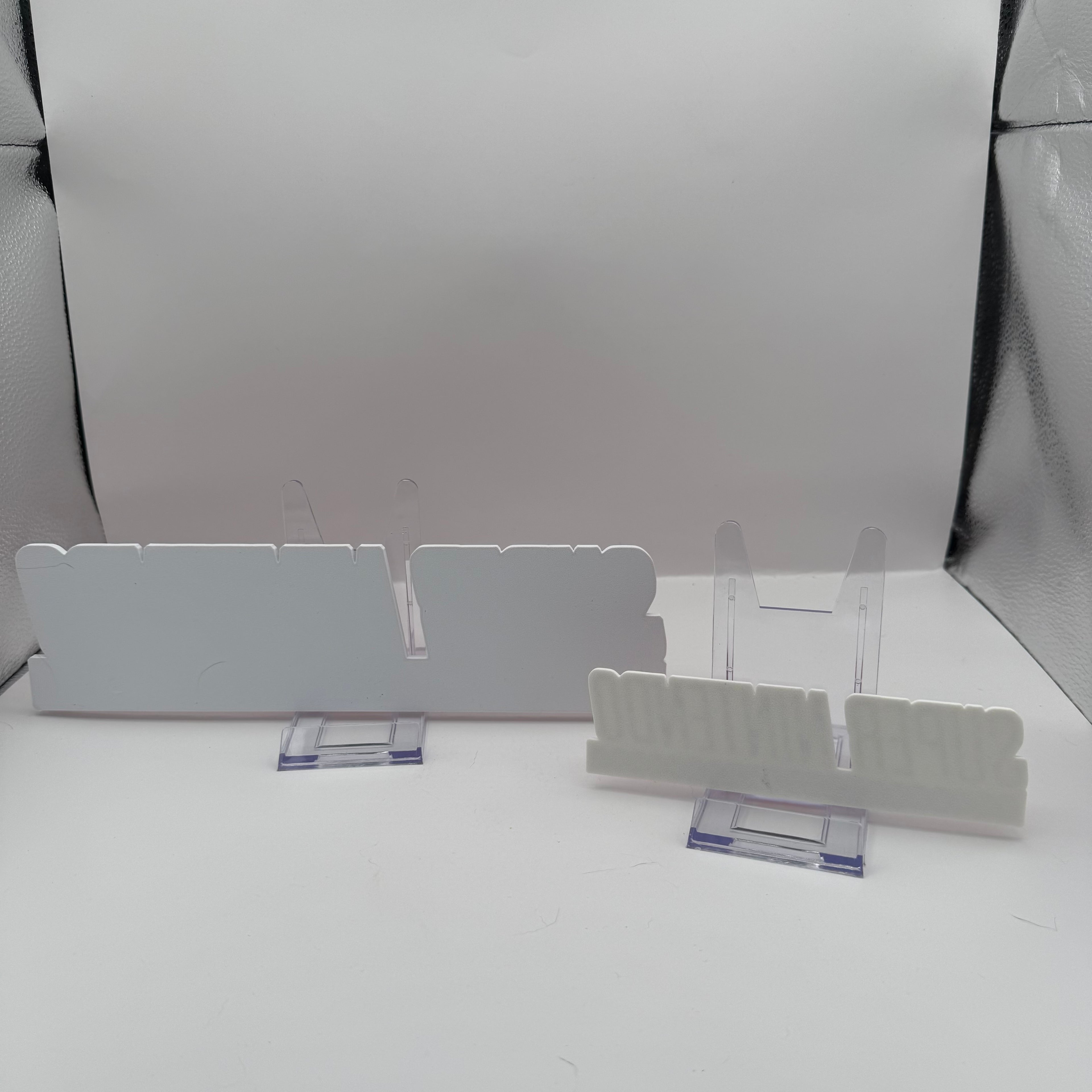 Impression 3D du logo Super Nintendo (Blanc)
