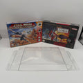 SNES Game Box Protector – .35mm 14mil PET Archive Grade
