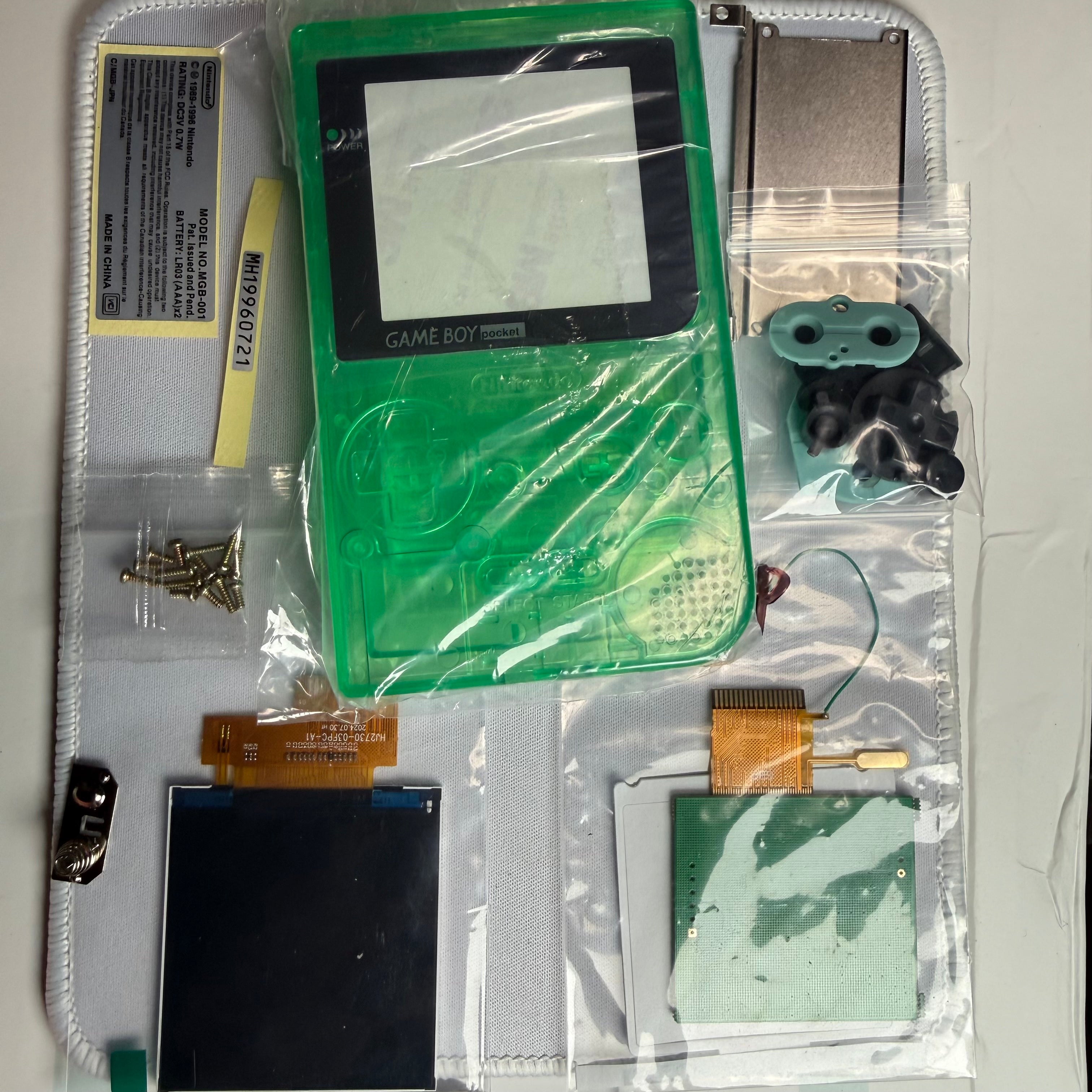 Game Boy Pocket IPS Screen Mod Kit