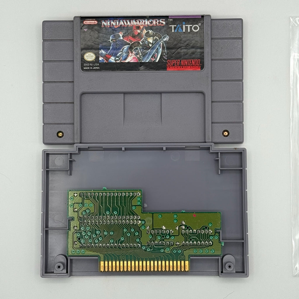 The Ninja Warriors - SNES CIB (Complete In Box) w/ All Inserts