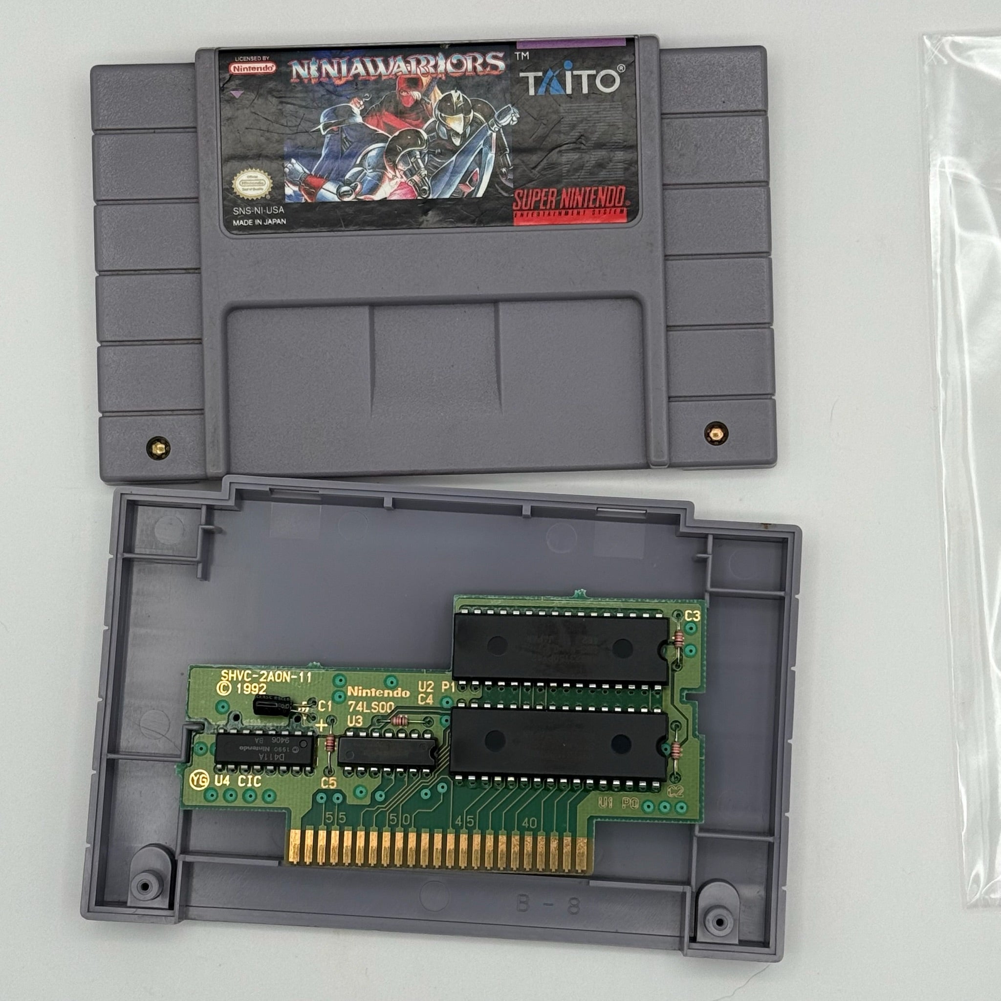 The Ninja Warriors - SNES CIB (Complete In Box) w/ All Inserts