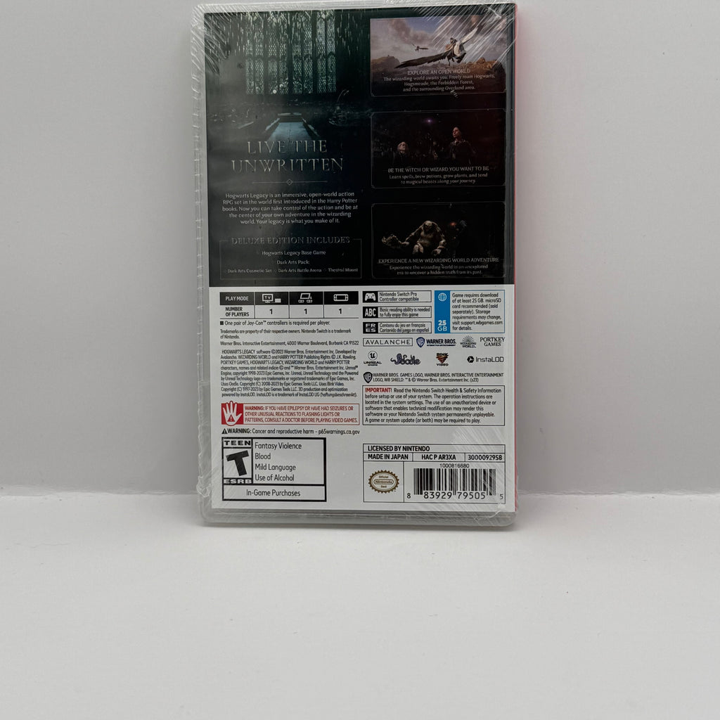 Hogwarts Legacy Deluxe Edition for Nintendo Switch