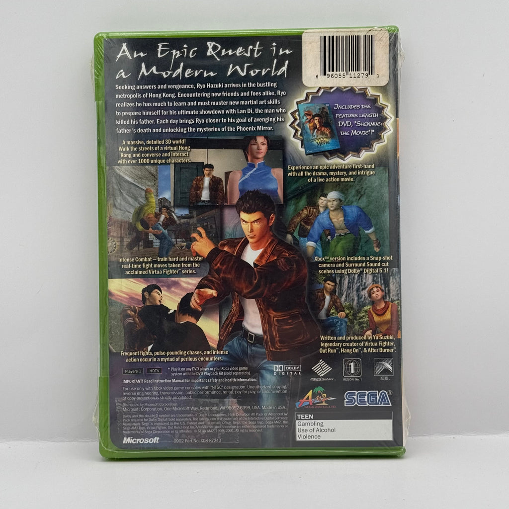 Shenmue II - Original Xbox (Brand New Sealed)