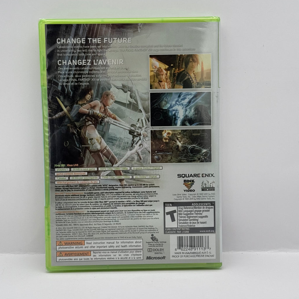 Final Fantasy XIII-2 - Xbox 360 (Brand New Sealed)
