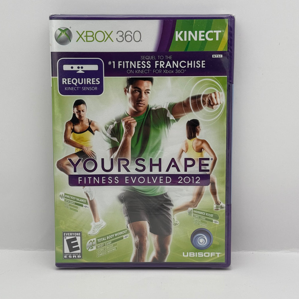 Your Shape: Fitness Evolved 2012 - Xbox 360 Kinect (Brand New Sealed)