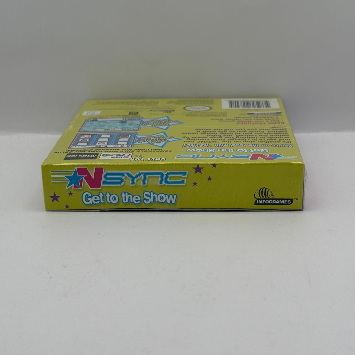 *NSYNC: Get to the Show - Game Boy Color (Brand New Sealed)
