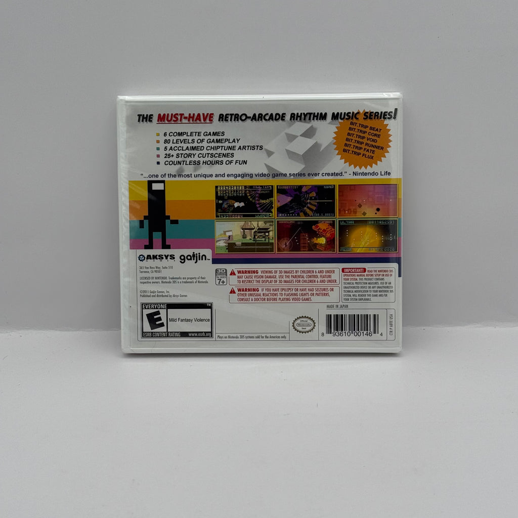 Bit.Trip Saga - Nintendo 3DS (Brand New Sealed)