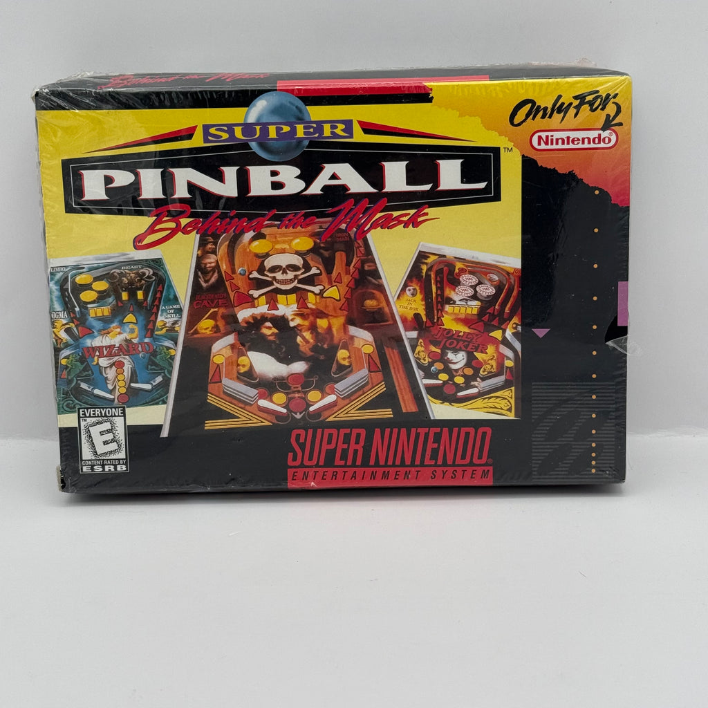 Super Pinball: Behind the Mask - Super Nintendo (Brand New Sealed)