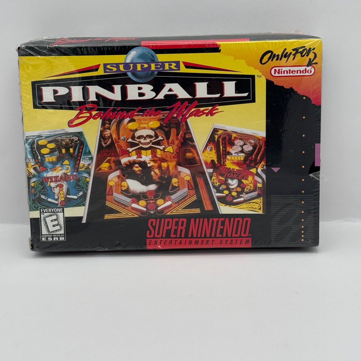 Super Pinball: Behind the Mask - Super Nintendo (Brand New Sealed)