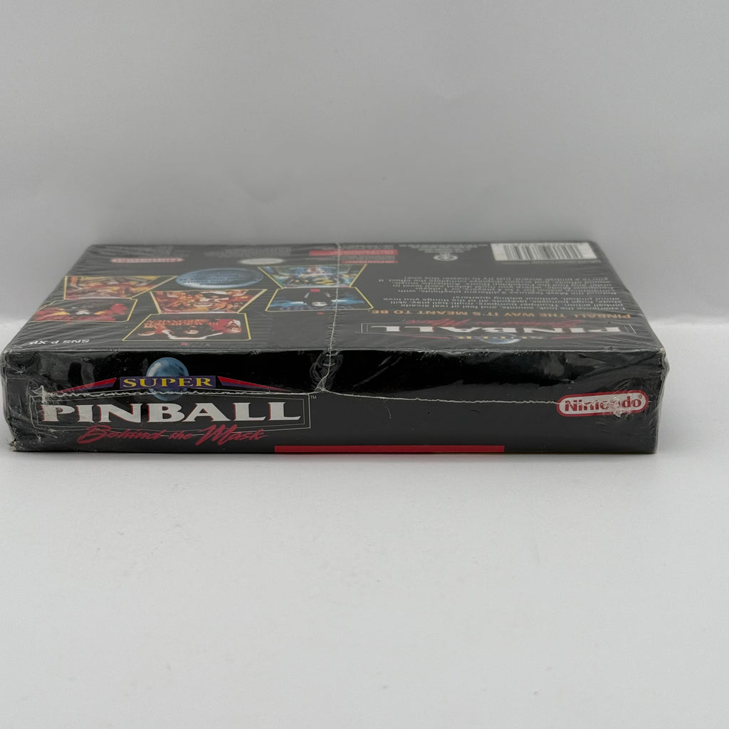 Super Pinball: Behind the Mask - Super Nintendo (Brand New Sealed)