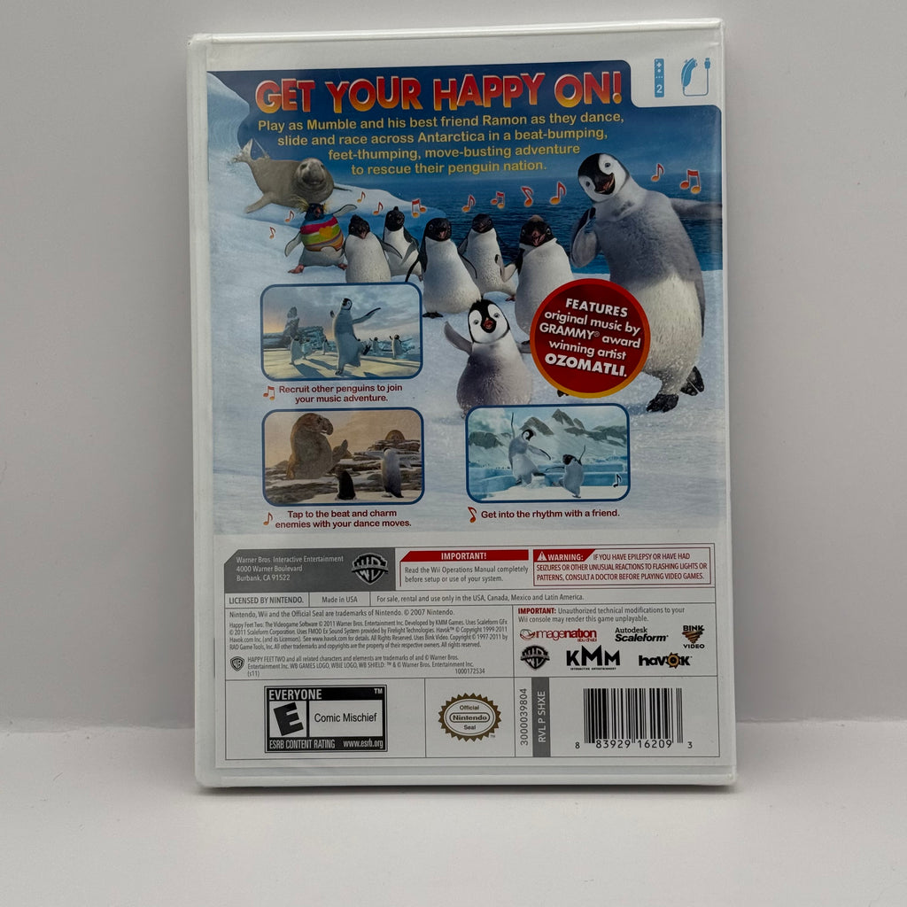 Happy Feet Two: The Videogame - Nintendo Wii (Brand New Sealed)