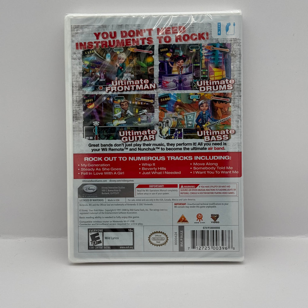 Ultimate Band - Nintendo Wii (Brand New Sealed)