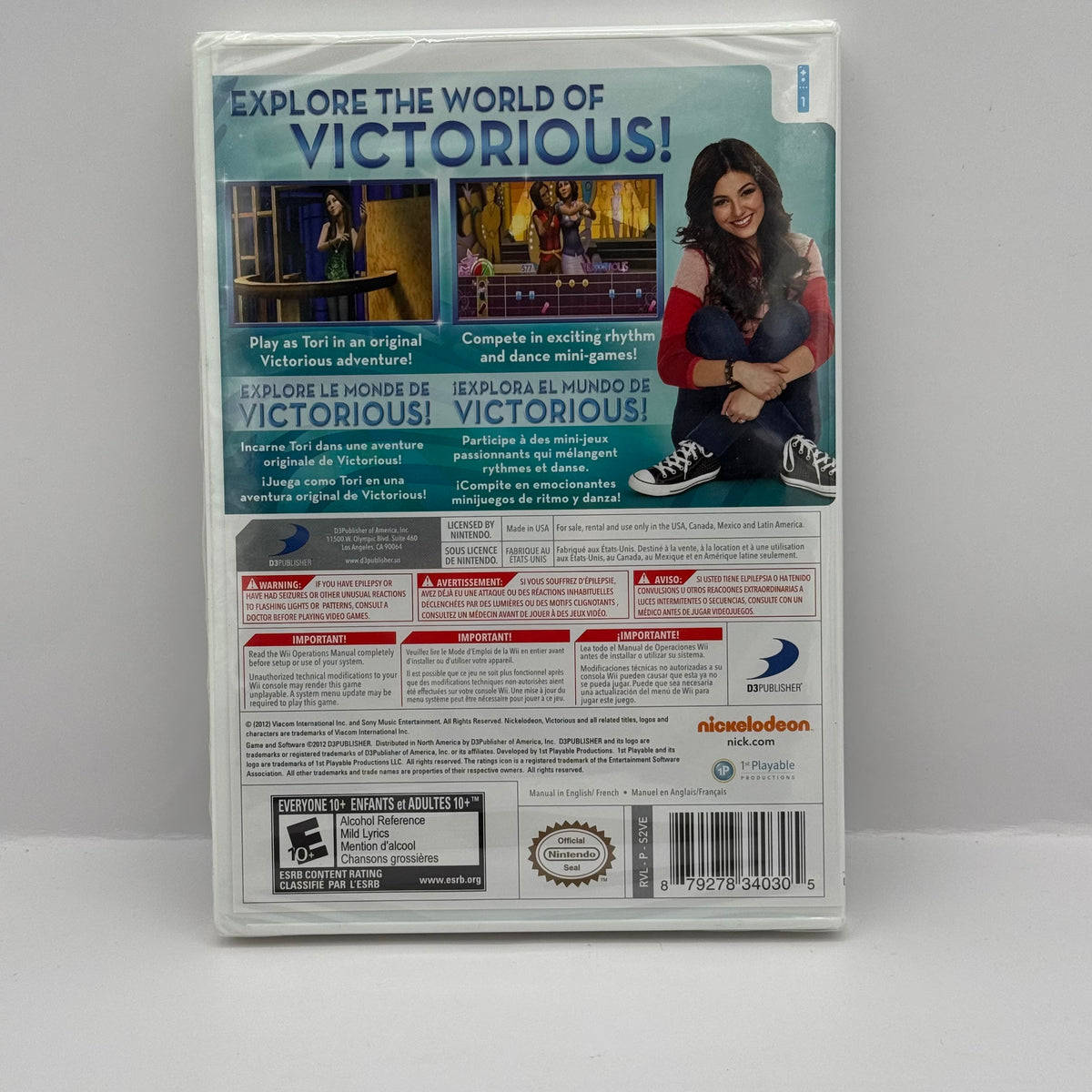Victorious: Taking the Lead - Nintendo Wii (Brand New Sealed)