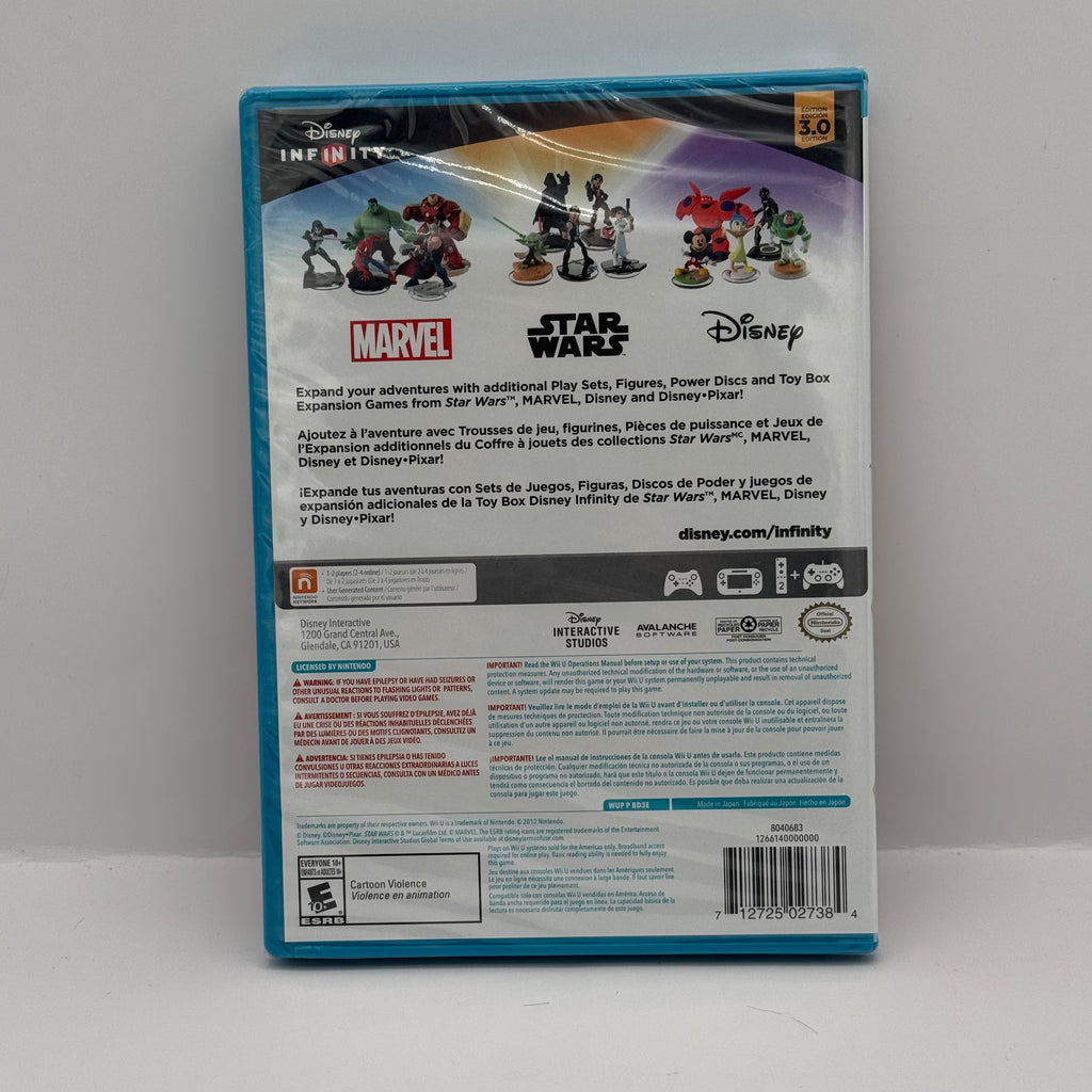 Disney Infinity 3.0 Edition - Nintendo Wii U (Brand New Sealed)