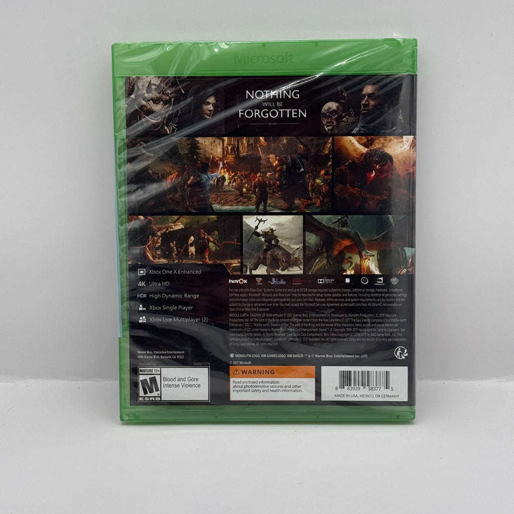 Middle-earth: Shadow of War (Xbox One)