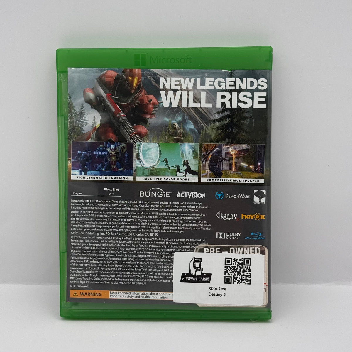 Destiny 2 - Xbox One - CIB
