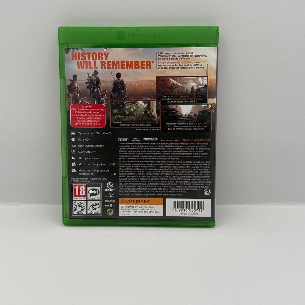 Tom Clancy's The Division 2 (PAL) - Xbox One - CIB