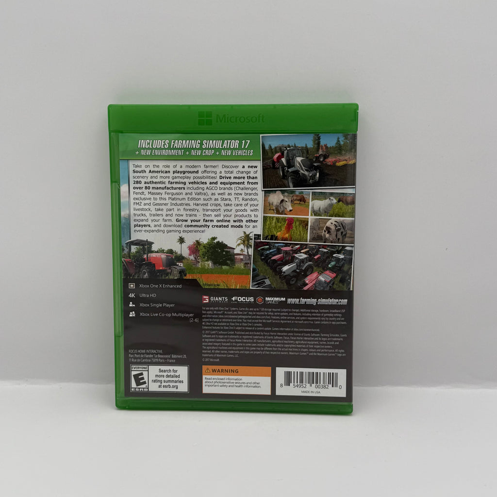 Farming Simulator 17: Platinum Edition - Xbox One - CIB