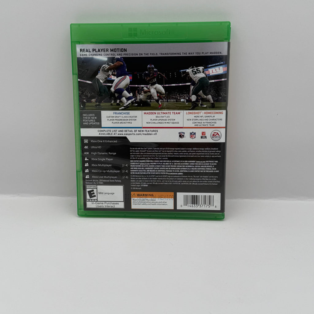 Madden NFL 19 - Xbox One - CIB