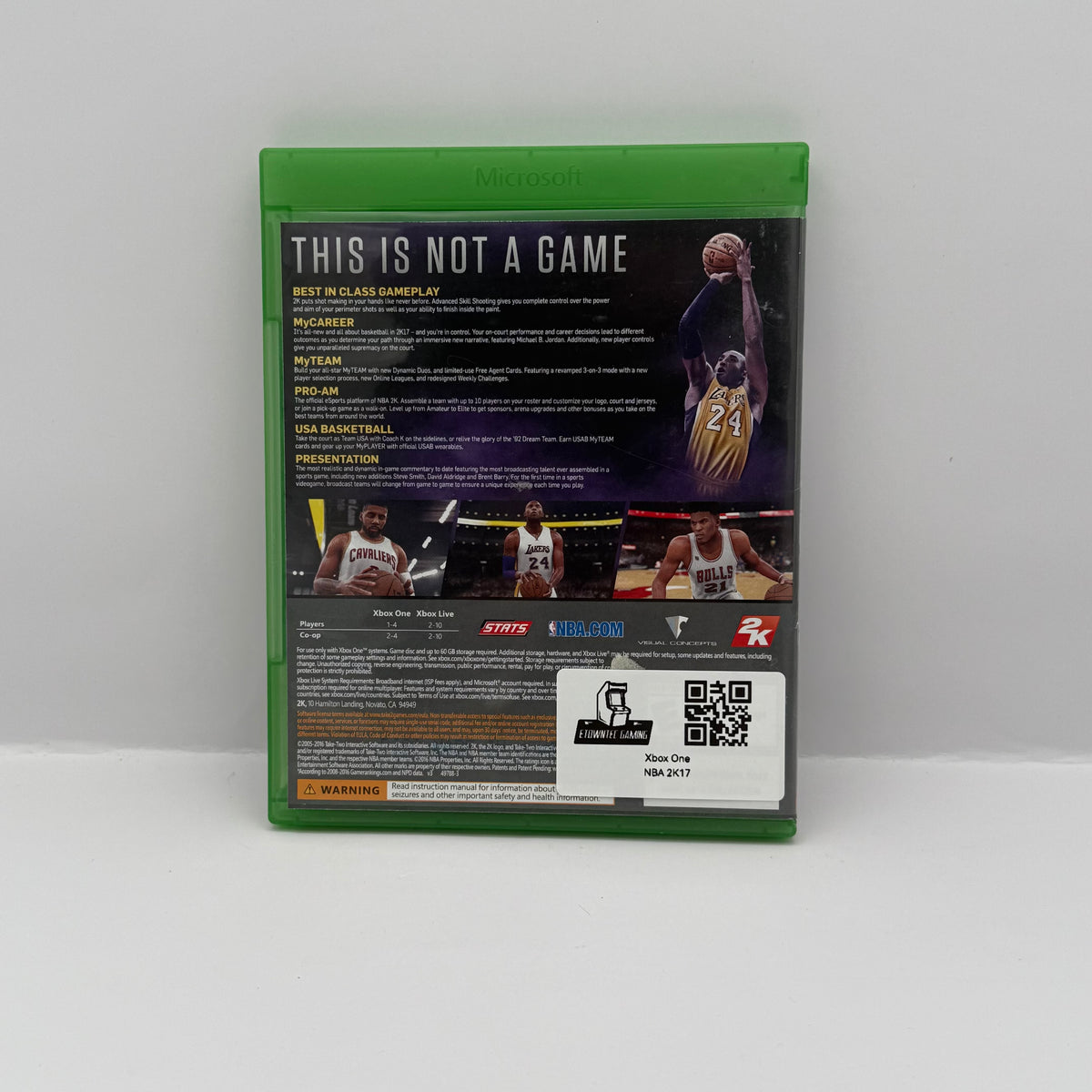NBA 2K17: Legend Edition - Xbox One - CIB