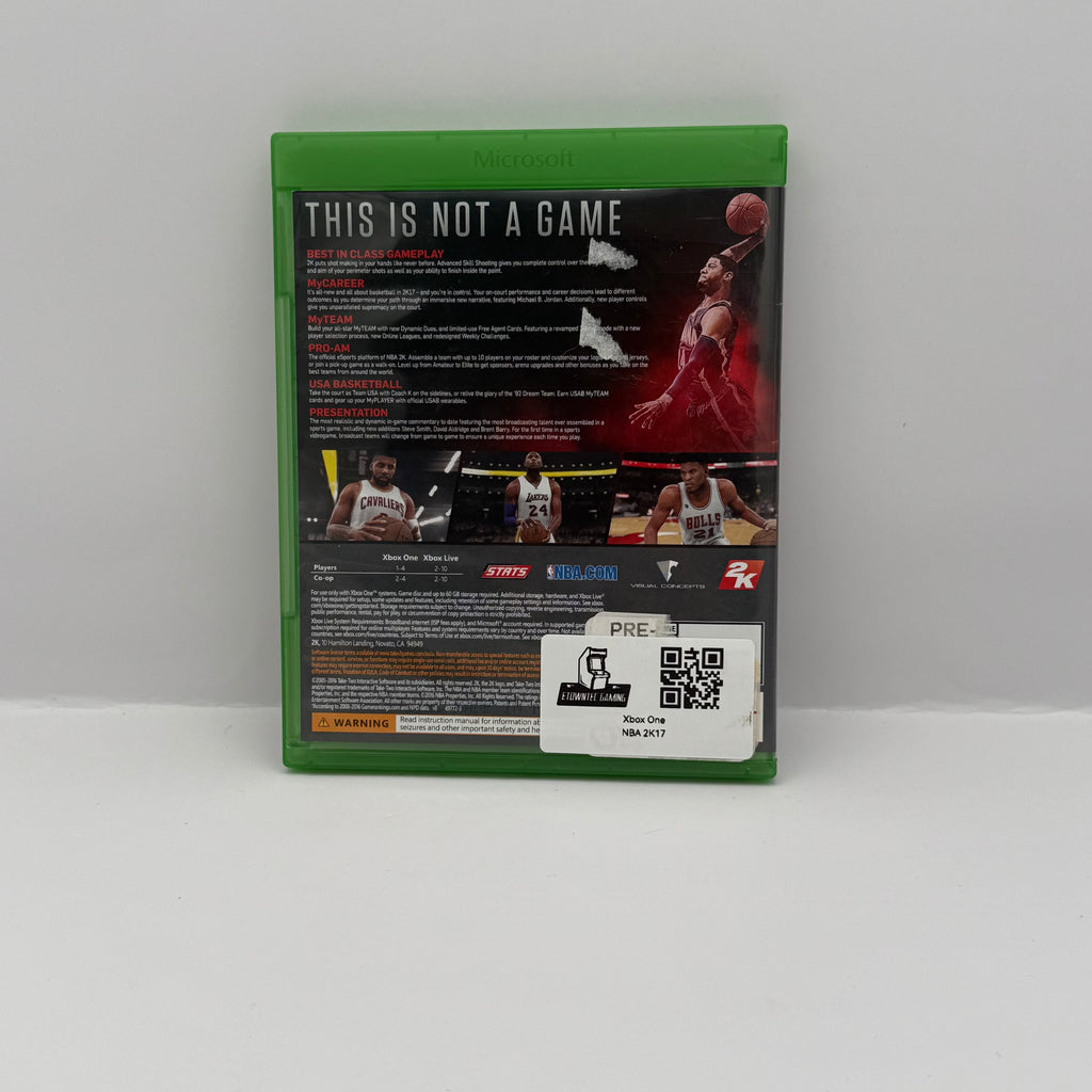 NBA 2K17 - Xbox One - CIB