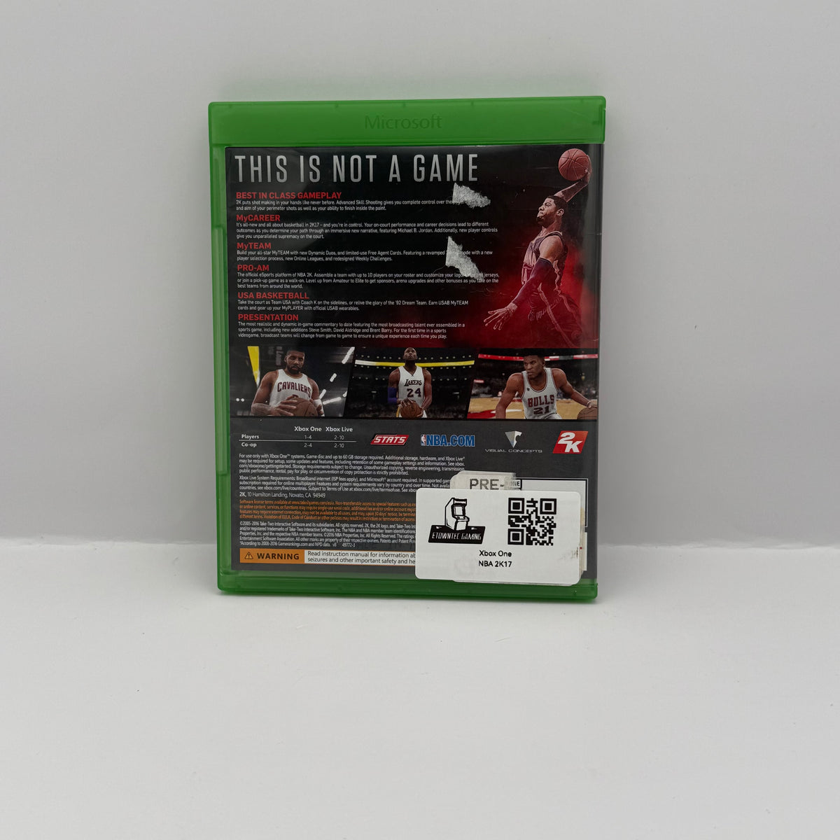 NBA 2K17 - Xbox One - CIB