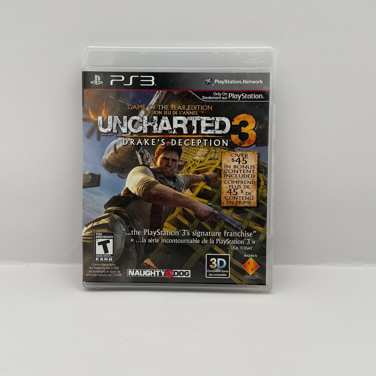 Uncharted 3: Drake's Deception - PS3 - CIB