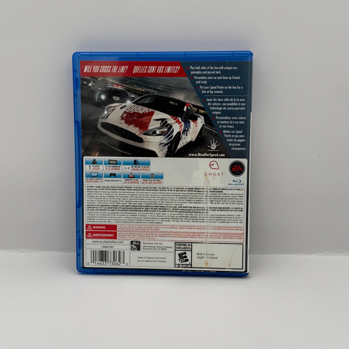 Need for Speed Rivals - PS4 - CIB