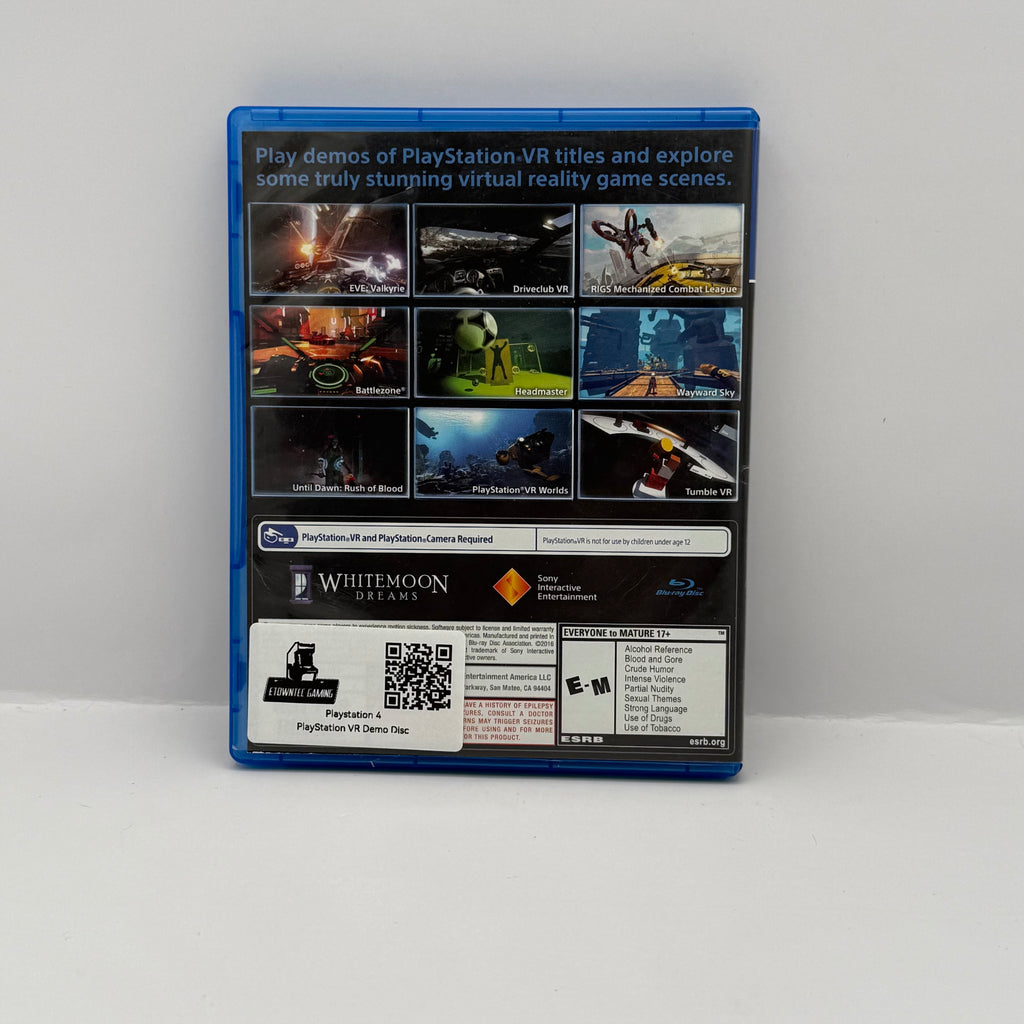PlayStation VR Demo Disc - PS4 - CIB