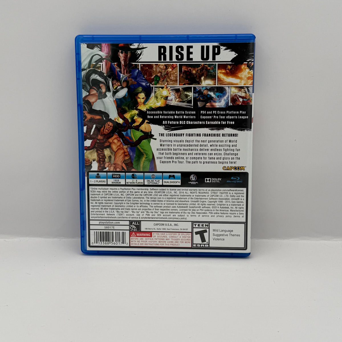 Street Fighter V - PS4 - CIB