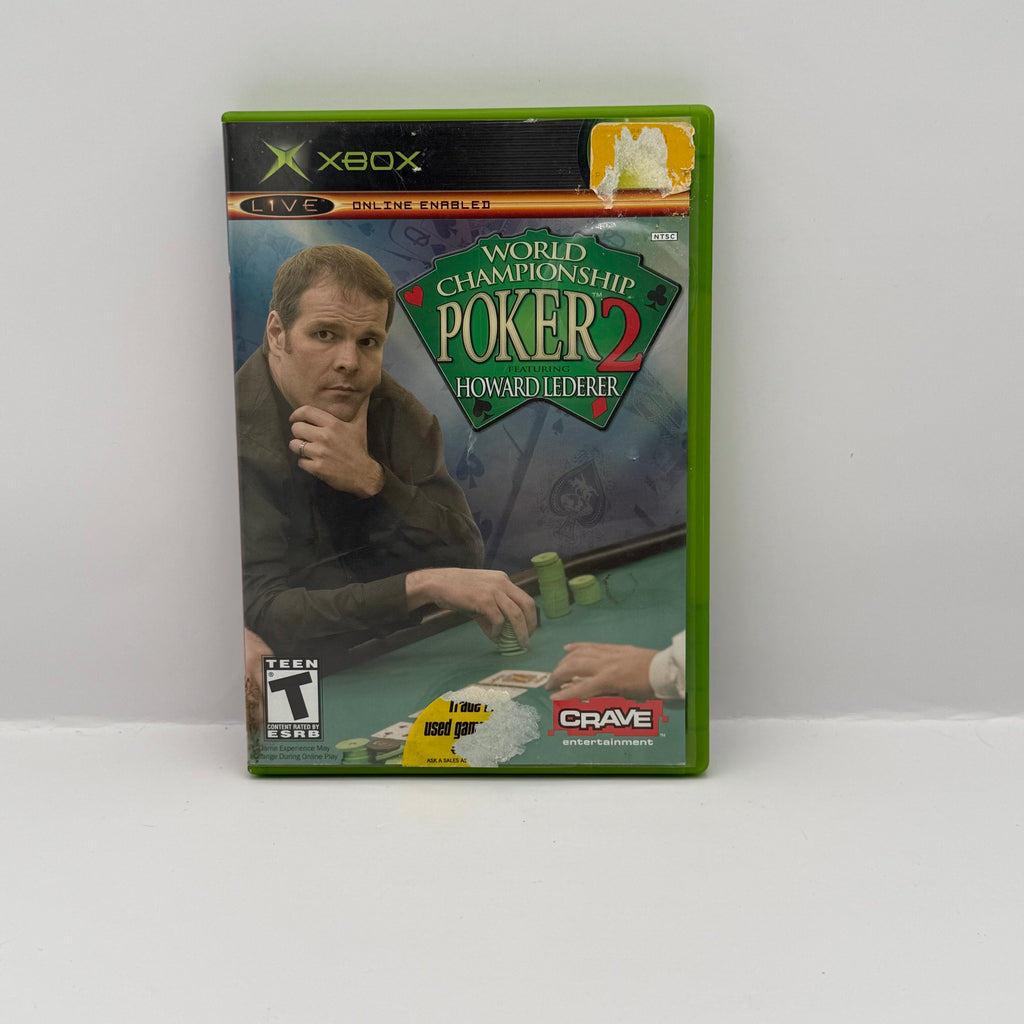 World Championship Poker 2: Featuring Howard Lederer - Original Xbox - CIB
