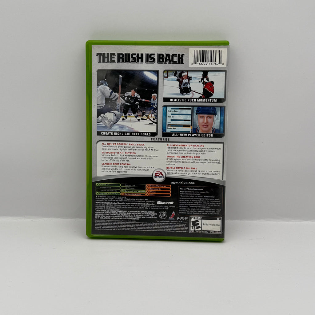 NHL 06 - Original Xbox - CIB