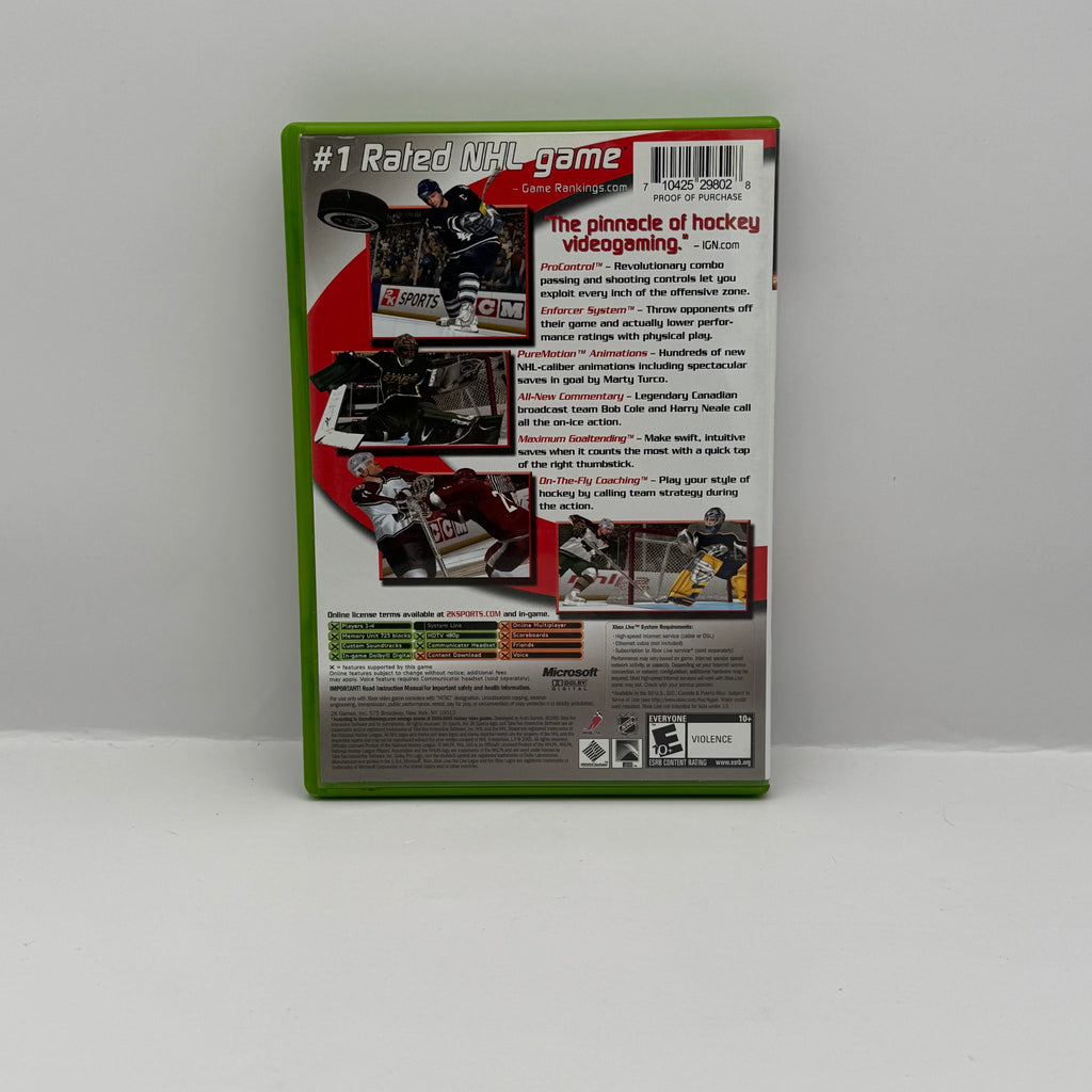 NHL 2K6 - Original Xbox - CIB