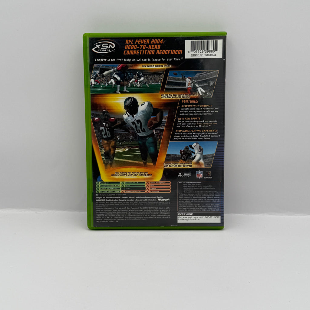 NFL Fever 2004 - Original Xbox - CIB