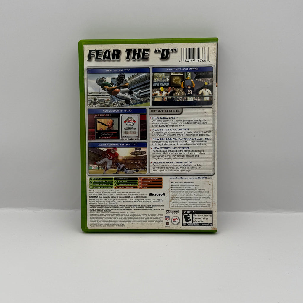 Madden NFL 2005 - Original Xbox - CIB