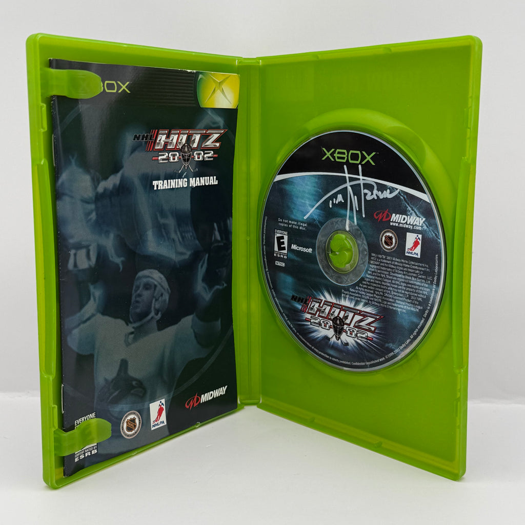 NHL Hitz 20-02 (Signed by Tim Kitzrow) - Original Xbox - CIB