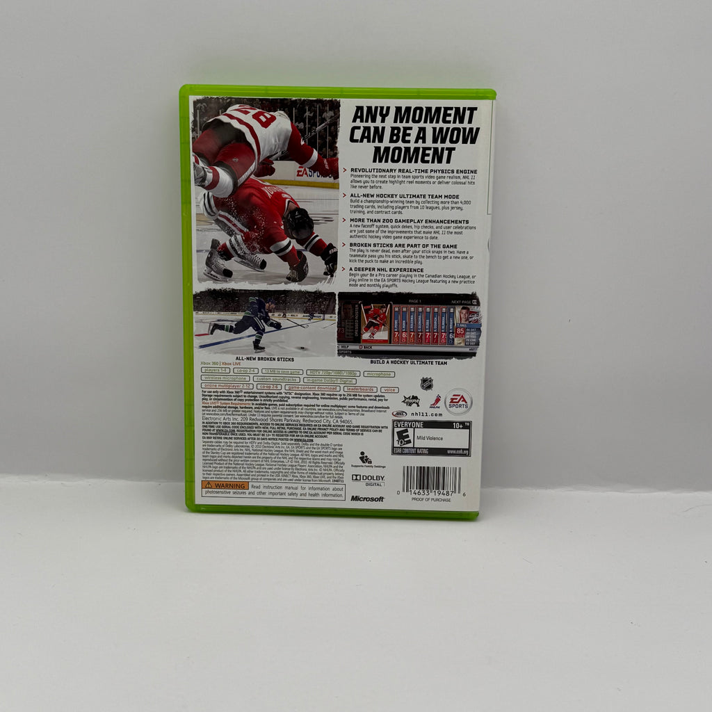 NHL 11 - Xbox 360 - CIB