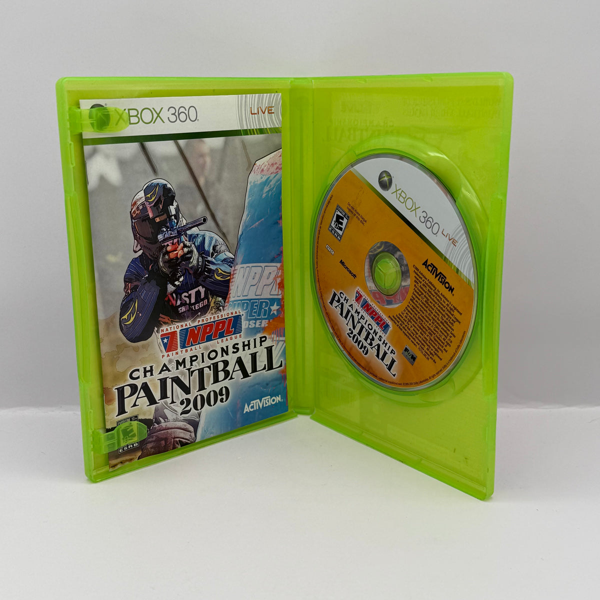 NPPL Championship Paintball 2009 - Xbox 360 - CIB