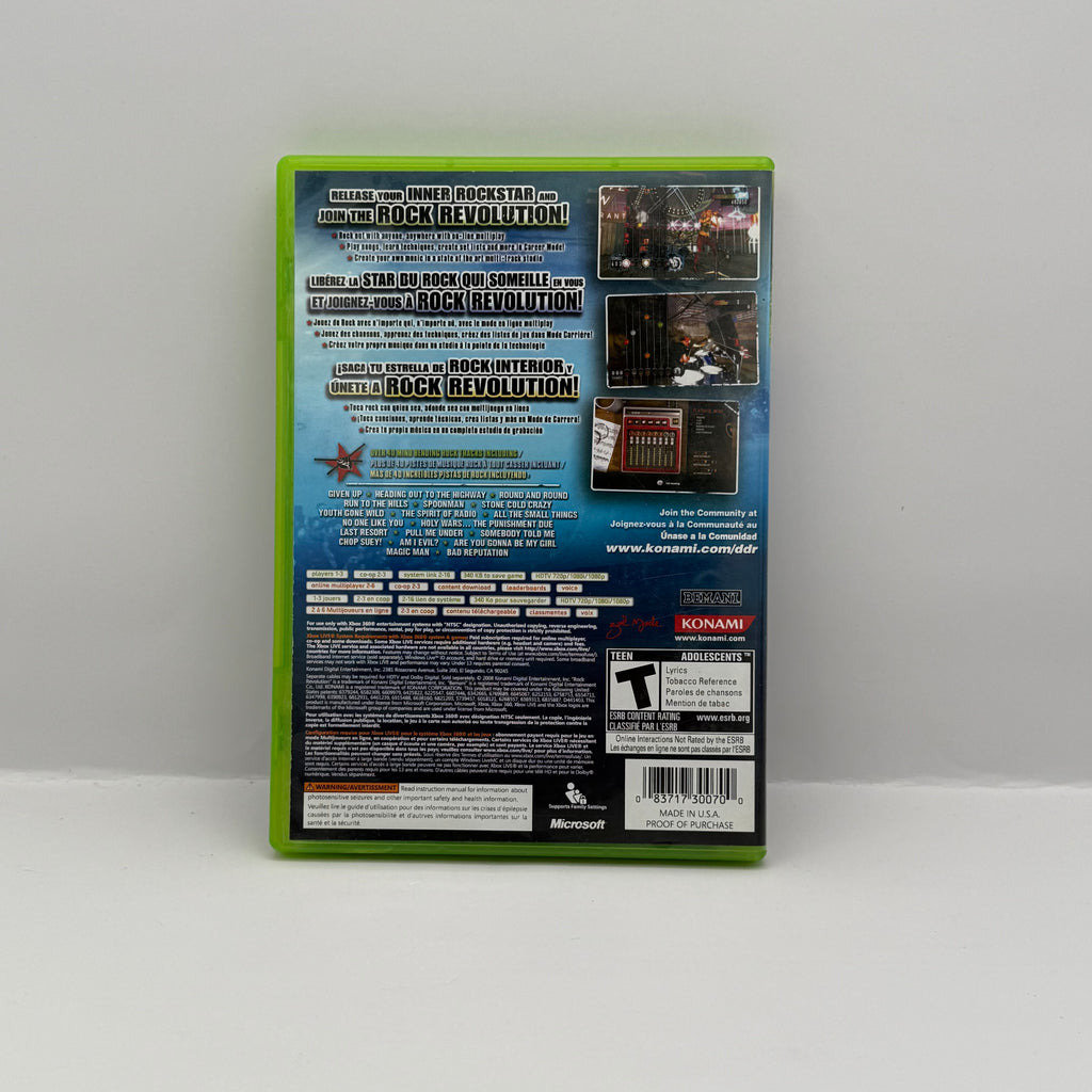 Rock Revolution (Game Only) - Xbox 360 - CIB