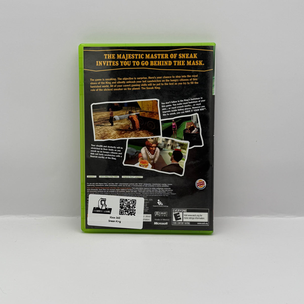 Sneak King - Xbox 360 - CIB