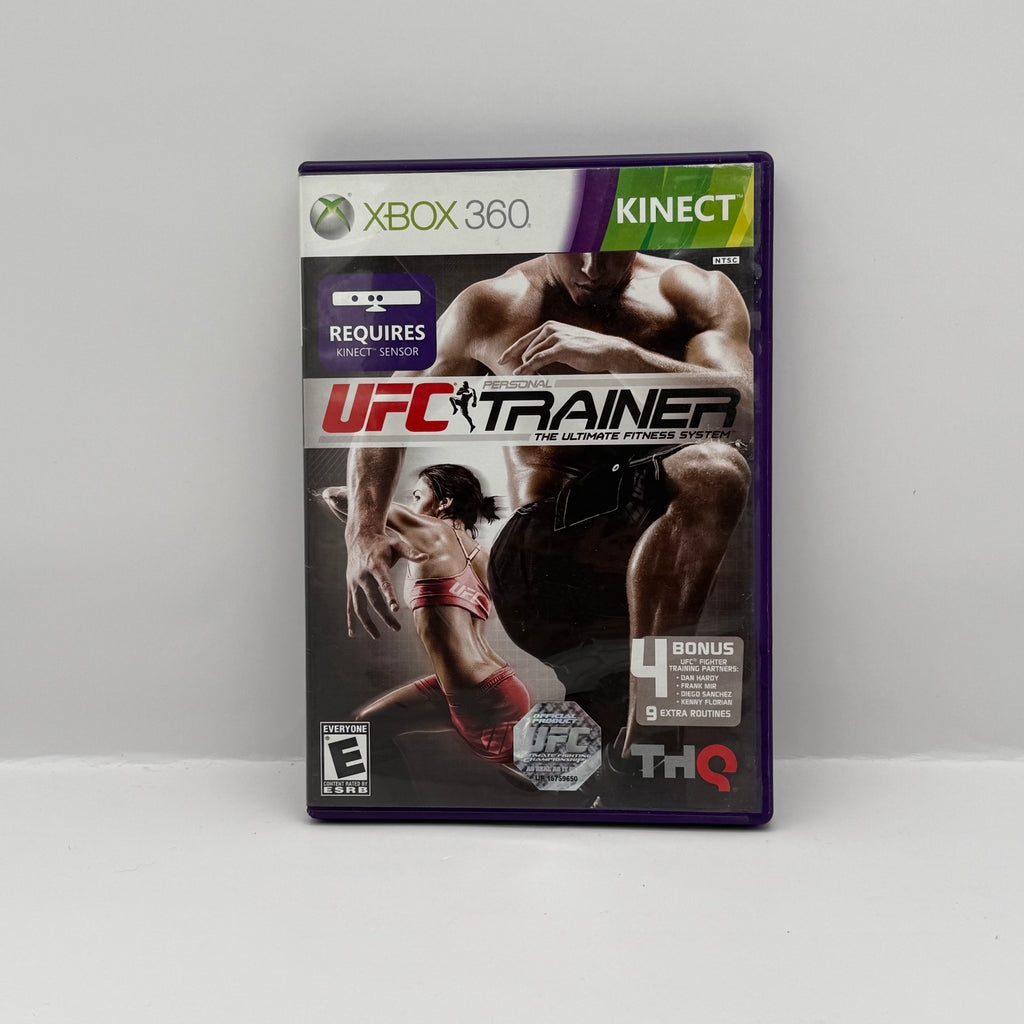 UFC Personal Trainer: The Ultimate Fitness System - Xbox 360 - CIB